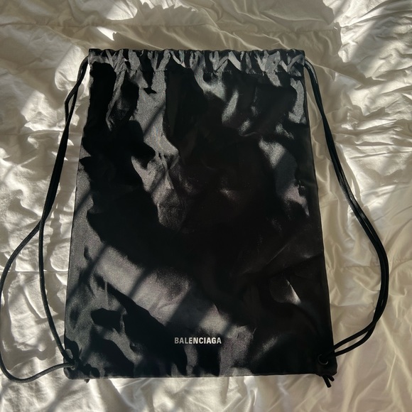 Balenciaga Nylon Drawstring Backpack - Picture 6 of 7